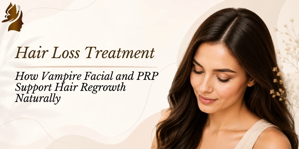 Hair Loss Treatment: How Vampire Facial and PRP Support Hair Regrowth Naturally
